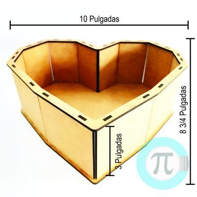 Caja Forma Corazón ST1088